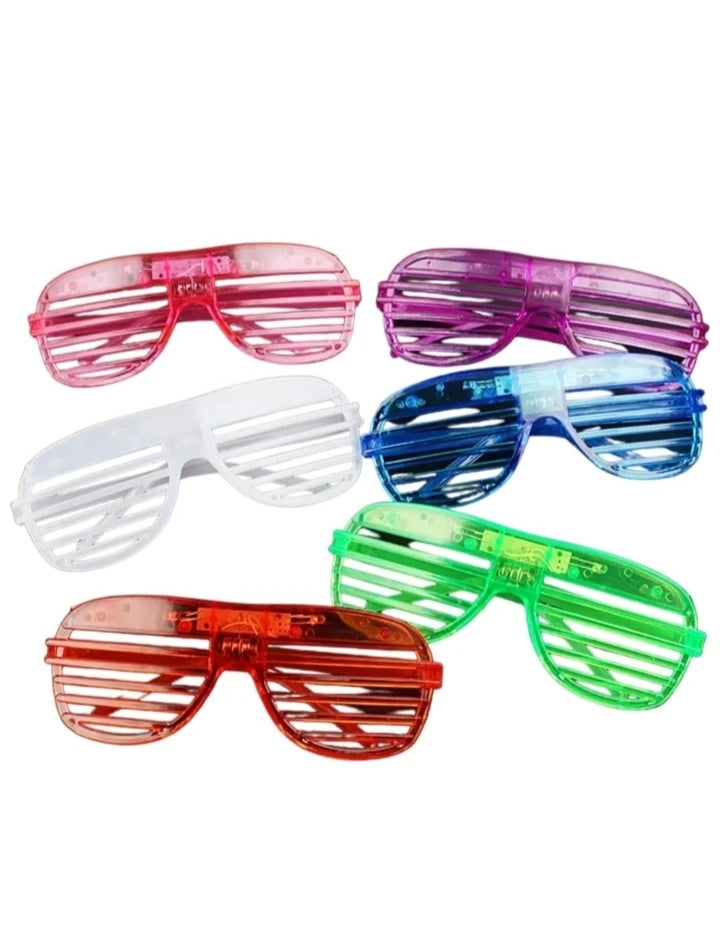 Lentes con luz neon