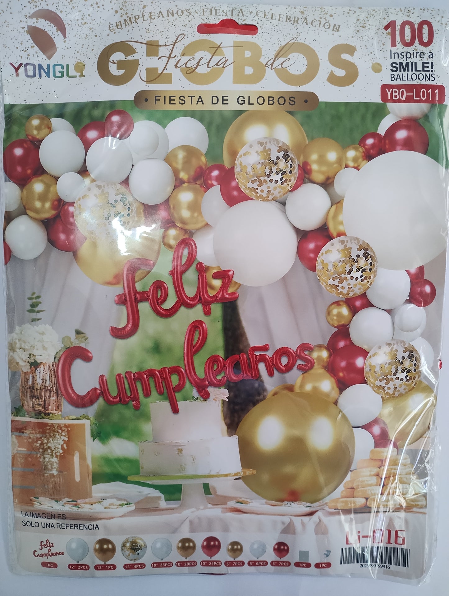 Arco de globos decorativo